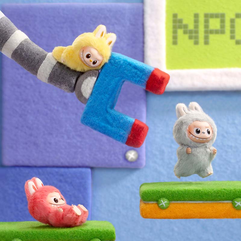 POP MART The MONSTER Pin for Love Series Vinyl Plush Pendant Blind Box (100% Authentic)