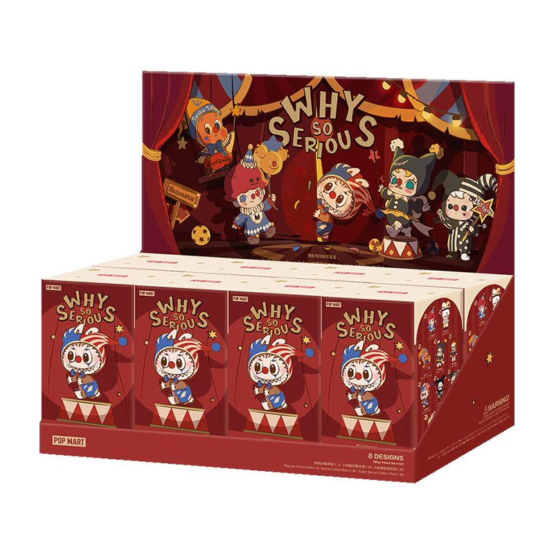 POP MART Why So Serious Series Vinyl Plush Pendant Blind Box (100% Authentic)