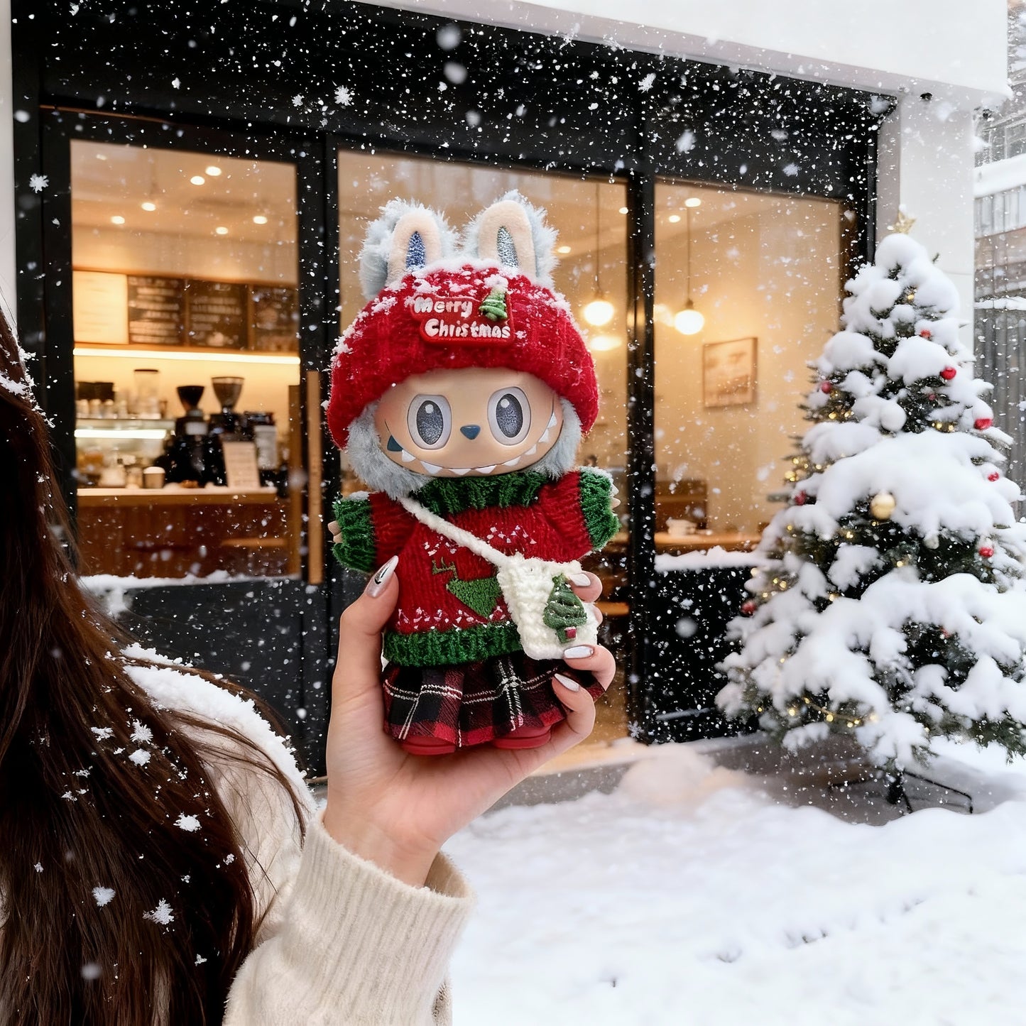 Labubu Outfit (Normal)-Christmas Special Suit