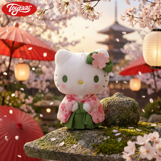 Hello Kitty Japan Limited Matcha Kimono 2024 Plush Doll (100% Authentic)