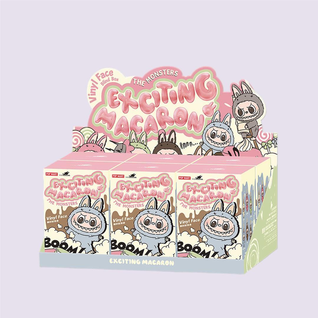 POP MART The MONSTER Exciting Macaron Series Vinyl Plush Pendant Blind Box (100% Authentic)