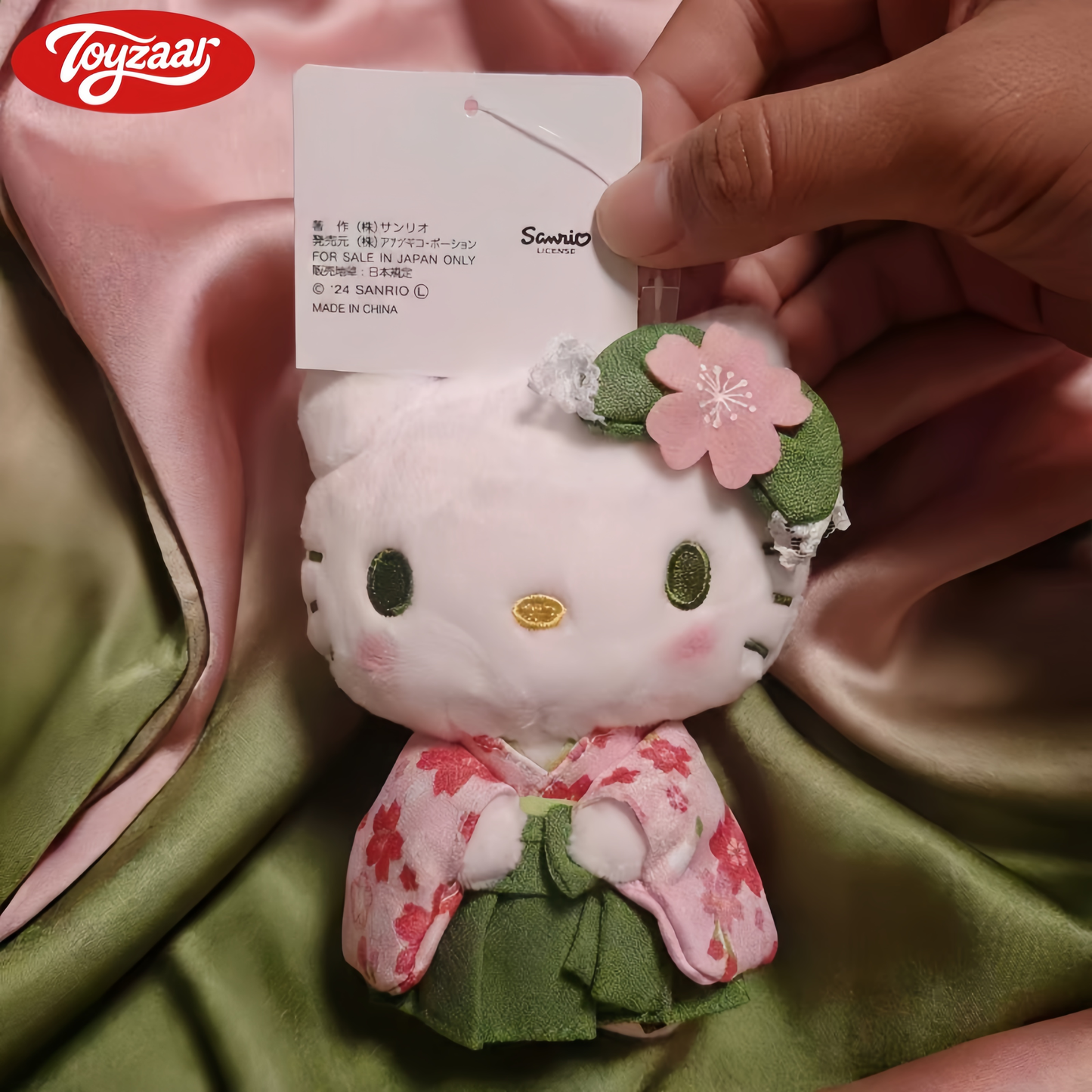 Hello Kitty Japan Limited Matcha Kimono 2024 Plush Doll (100% Authentic)