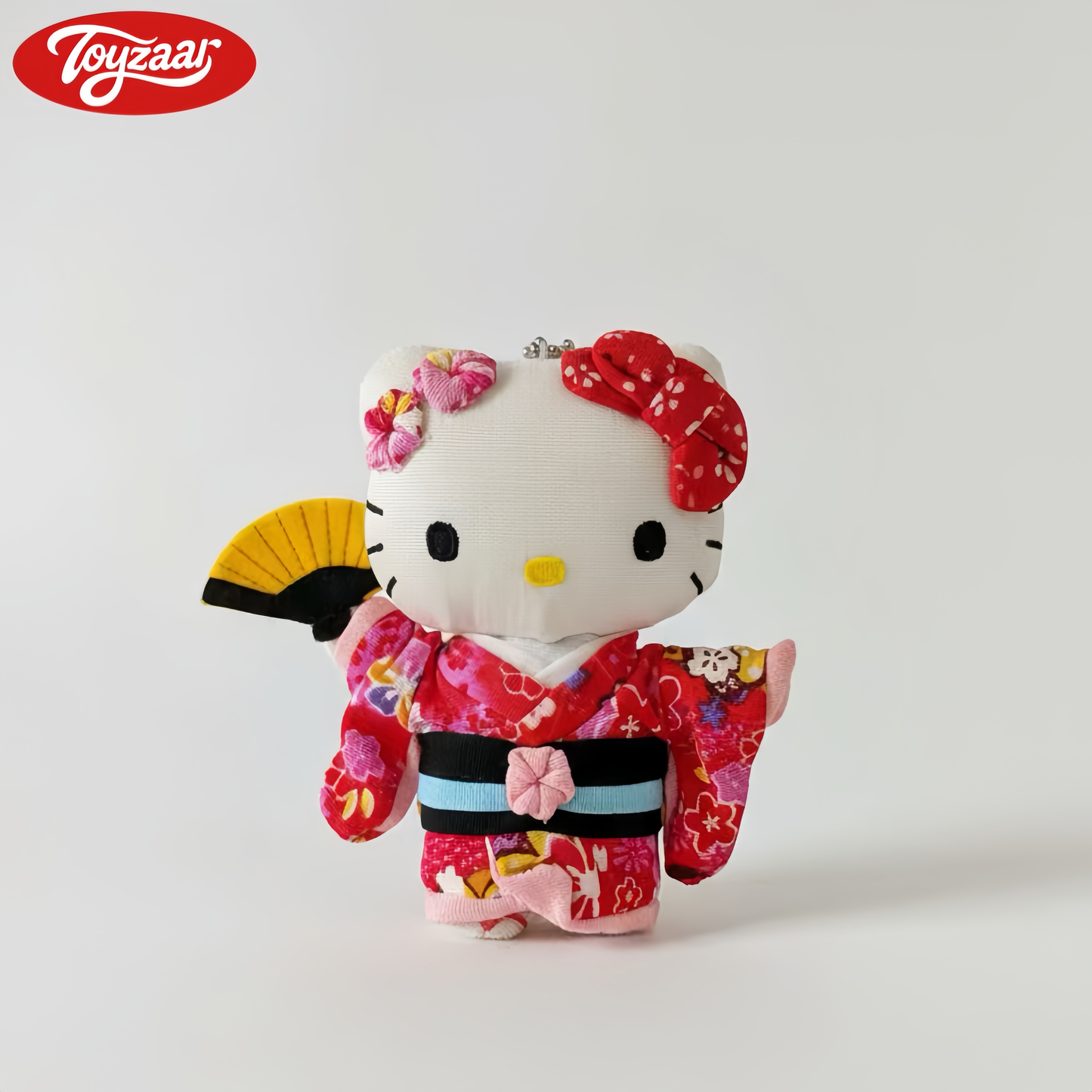 Hello Kitty Japan Limited Kimono Folding Fan Pendant Doll (100% Authentic）