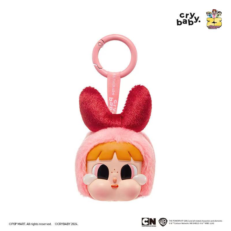 POP MART CRYBABY Powerpuff Girls Vinyl Plush Face Blind Box (100% Authentic)