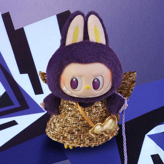 POP MART The MONSTER LABUBU × PRONOUNCE - WINGS OF FORTUNE  Vinyl Plush Hanging Card (100% Authentic)