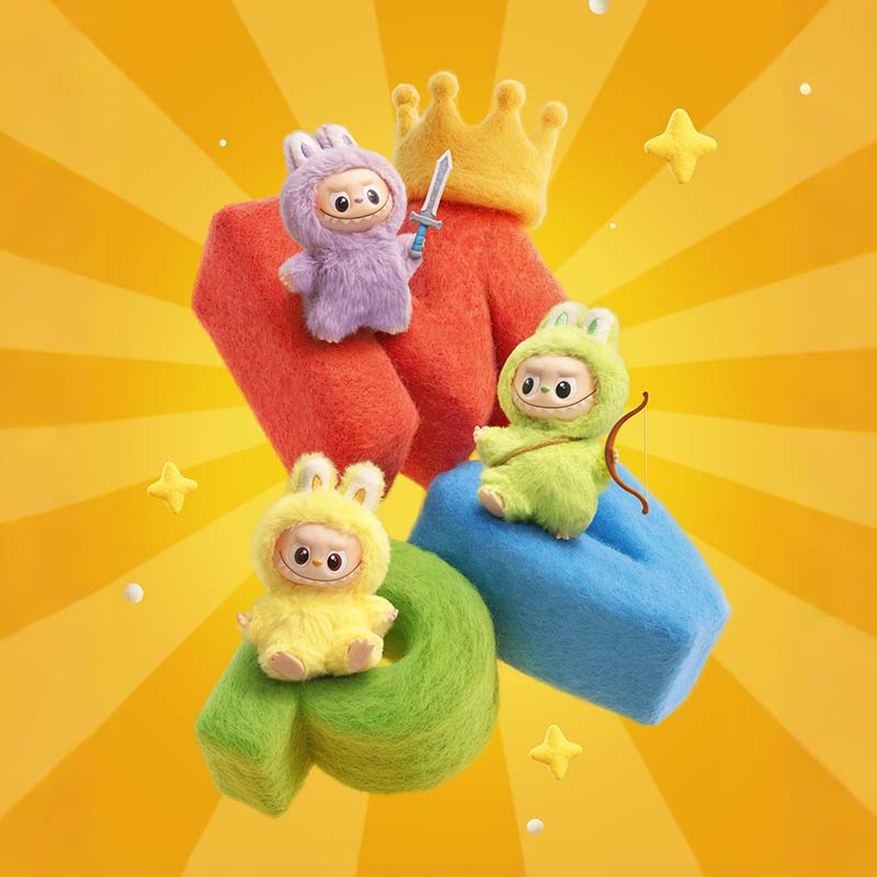 POP MART The MONSTER Pin for Love Series Vinyl Plush Pendant Blind Box (100% Authentic)