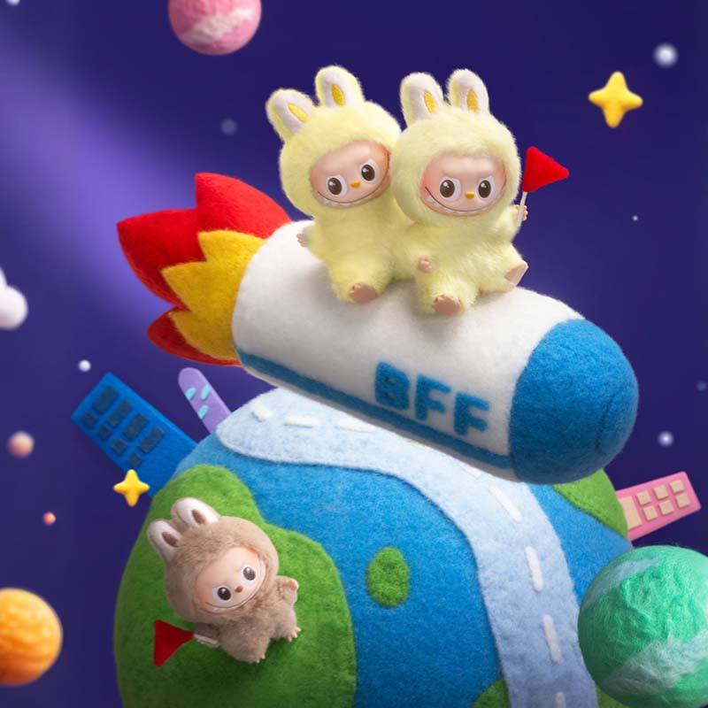 POP MART The MONSTER Pin for Love Series Vinyl Plush Pendant Blind Box (100% Authentic)