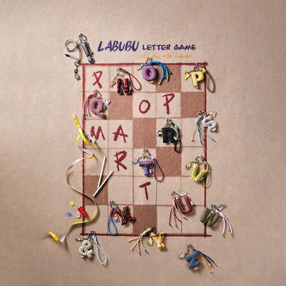 POP MART The MONSTER Pin for Love Series Letter Pendant Blind Box (100% Authentic)