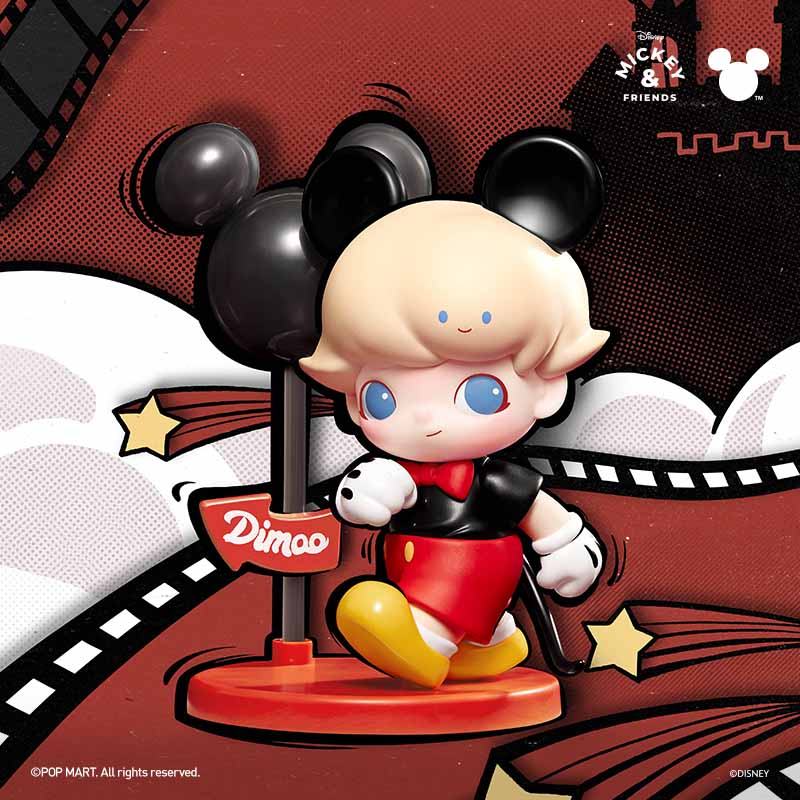 POP MART DIMOO WORLD DISNEY Blind Box (100% Authentic)