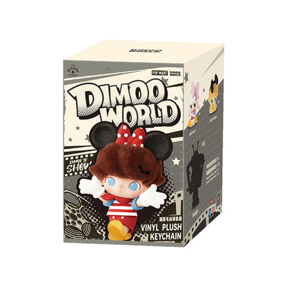 POP MART DIMOO WORLD Vinyl Plush Keychain Blind Box (100% Authentic)