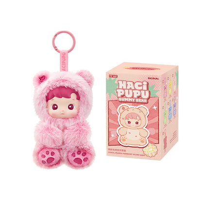 POP MART HACIPUPU GUMMY BEAR Vinyl Plush Pendant Blind Box (100% Authentic)