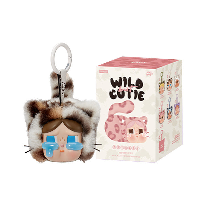 POP MART CRYBABY Wild but Cutie Series Vinyl Plush Pendant Blind Box (100% Authentic)
