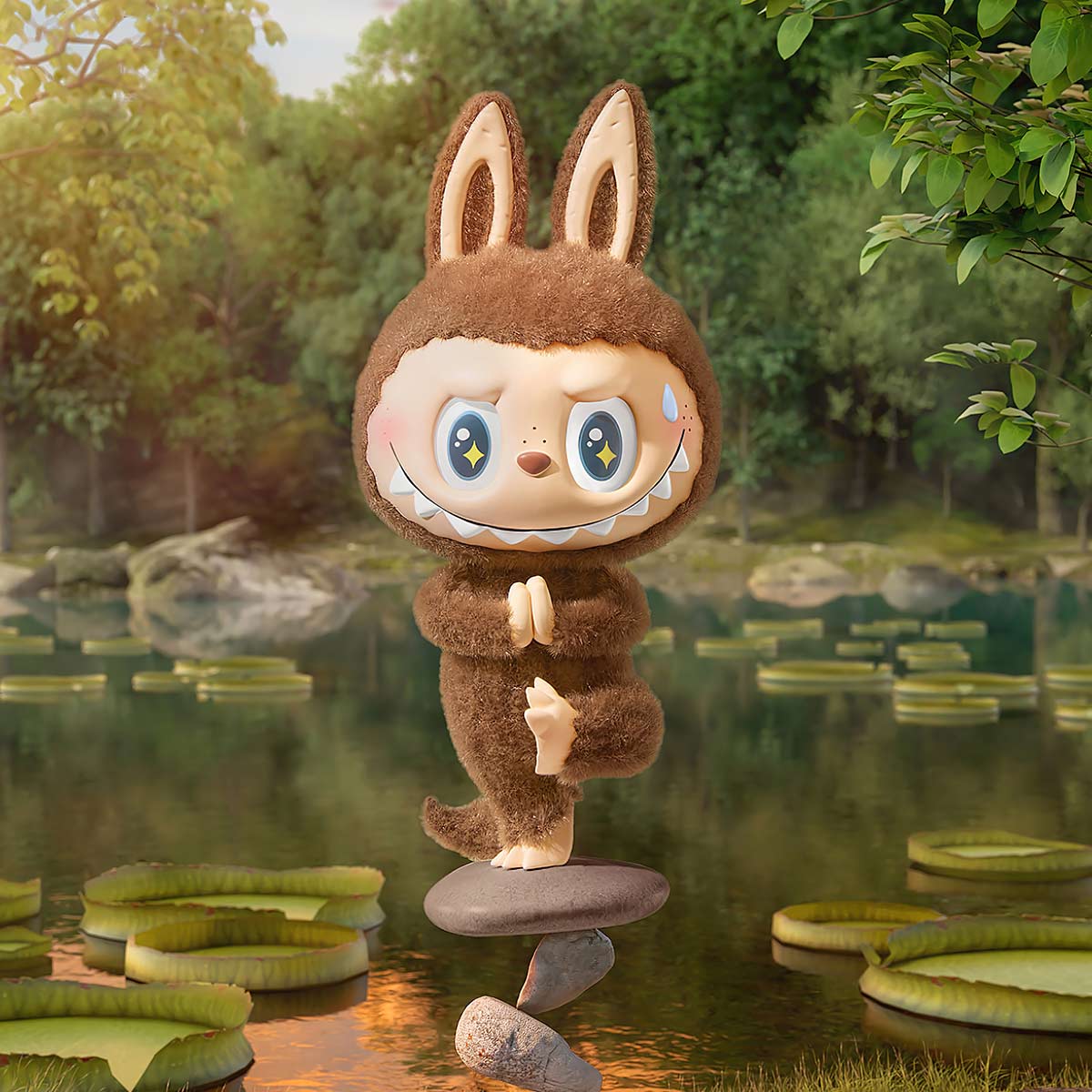 POP MART The MONSTER Lazy Yoga Series Blind Box (100% Authentic)