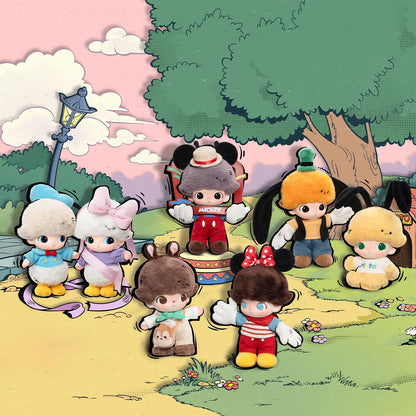 POP MART DIMOO WORLD Vinyl Plush Keychain Blind Box (100% Authentic)