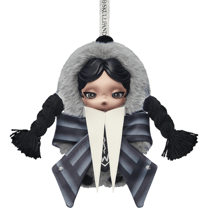 POP MART Skullpanda MGM WEDNESDAY Vinly Plush Doll（100% Authentic）