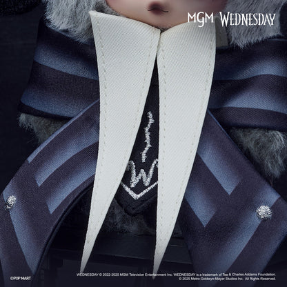 POP MART Skullpanda MGM WEDNESDAY Vinly Plush Doll（100% Authentic）