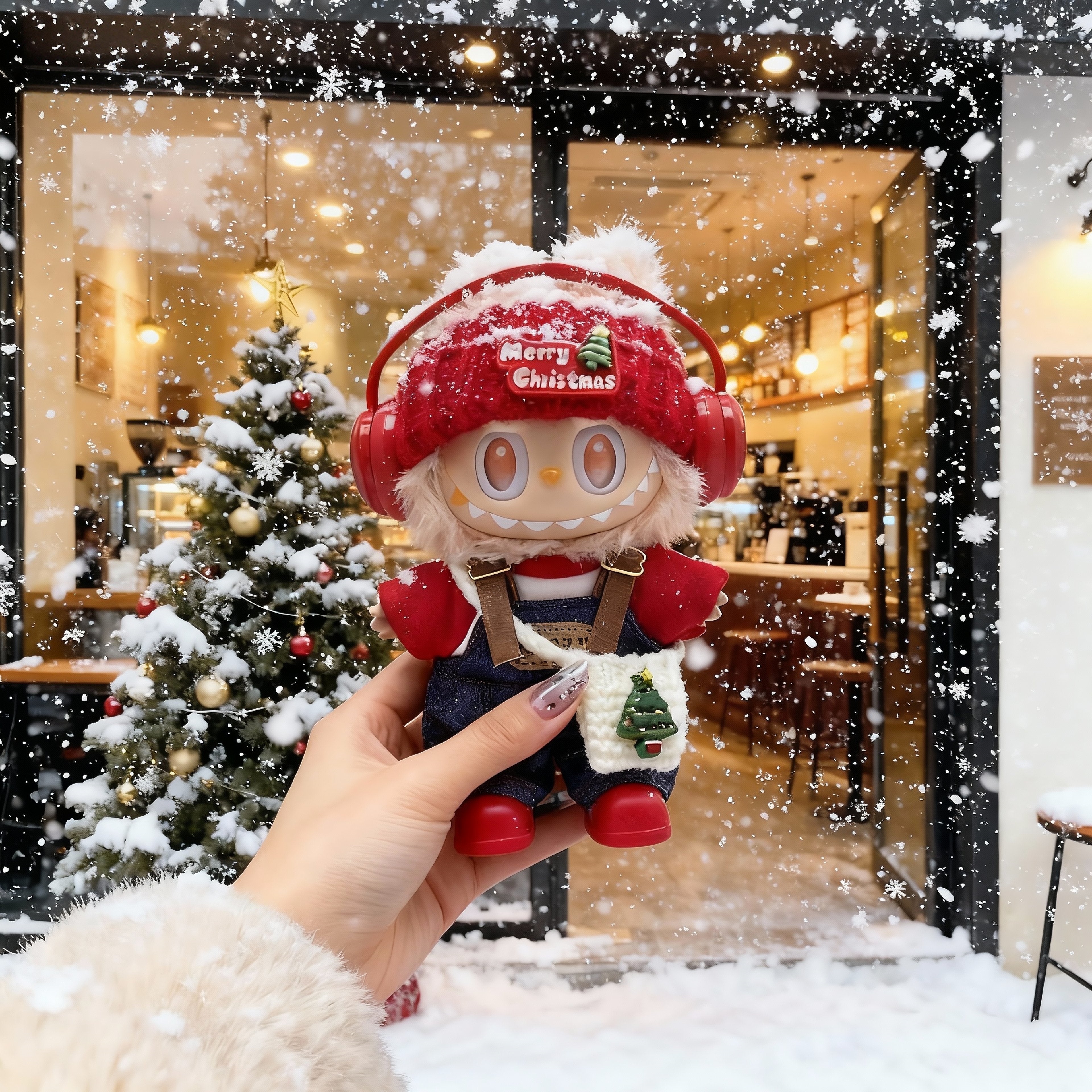 Labubu Outfit (17CM Doll)-Christmas Special Suit – Toyzaar