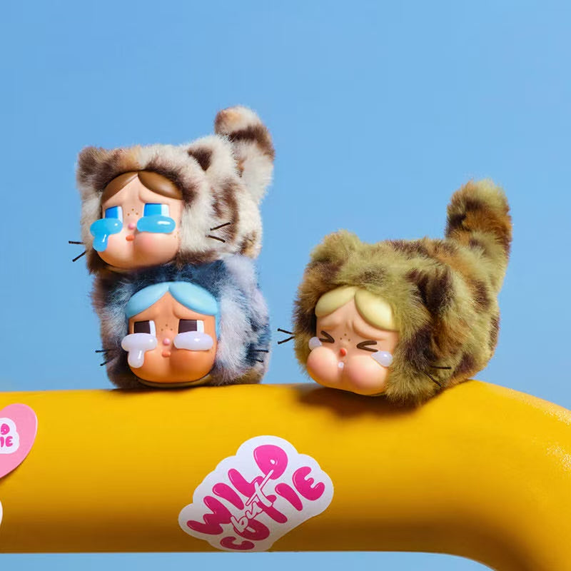 POP MART CRYBABY Wild but Cutie Series Vinyl Plush Pendant Blind Box (100% Authentic)
