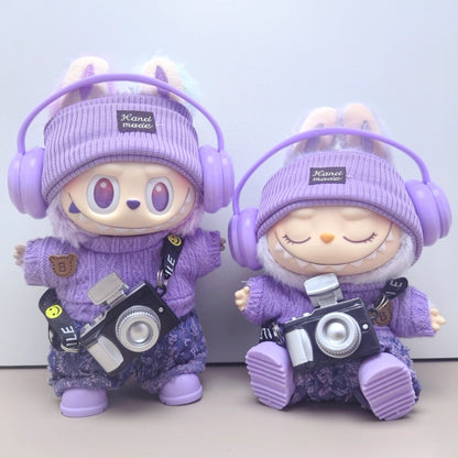 Labubu Outfit (17CM Doll)- Purple Jeans