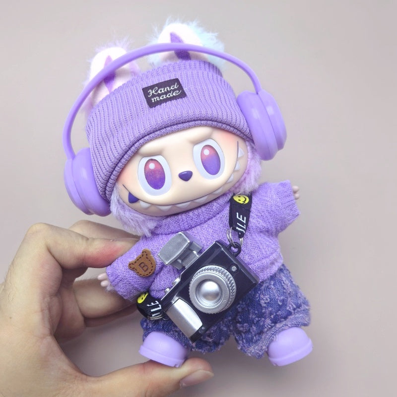 Labubu Outfit (17CM Doll)- Purple Jeans