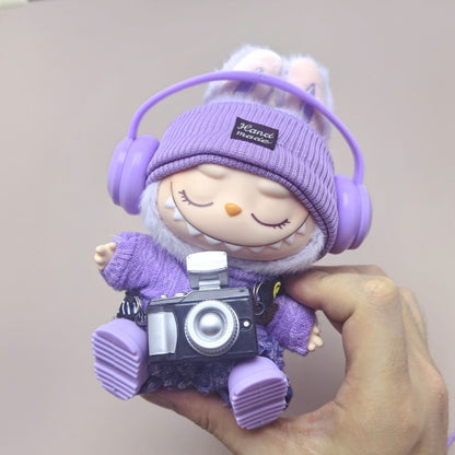 Labubu Outfit (17CM Doll)- Purple Jeans