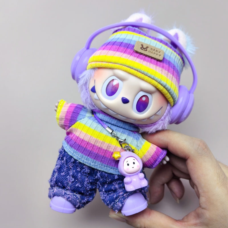 Labubu Outfit (Normal)- Purple Jeans