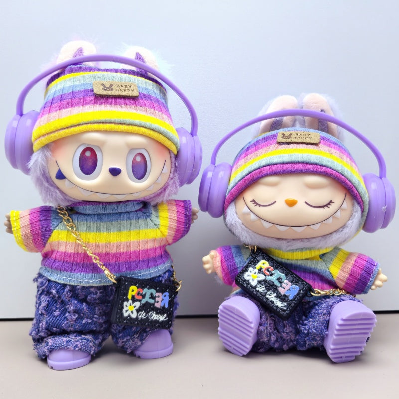 Labubu Outfit (Normal)- Purple Jeans