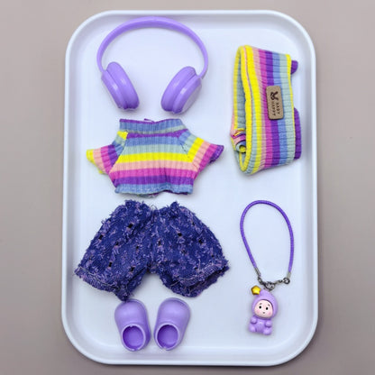 Labubu Outfit (Normal)- Purple Jeans