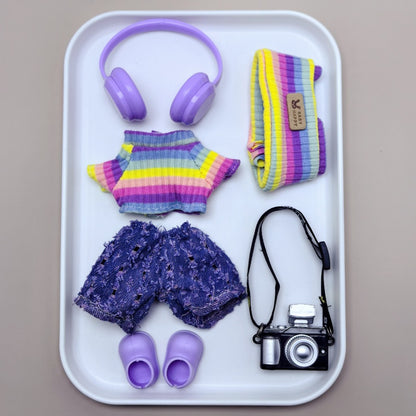 Labubu Outfit (Normal)- Purple Jeans