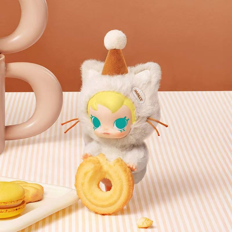 POP MART MOLLY Baby Molly Pocket Friends Series Vinyl Plush Pendant Blind Box (100% Authentic)