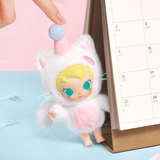 POP MART MOLLY Baby Molly Pocket Friends Series Vinyl Plush Pendant Blind Box (100% Authentic)