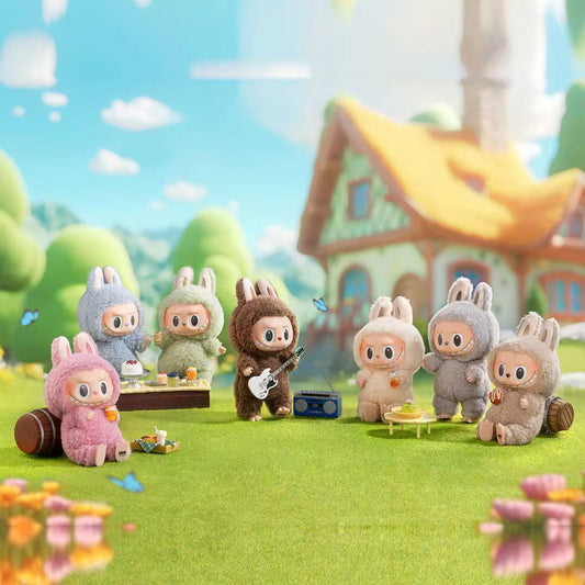 POP MART The MONSTER Exciting Macaron Series Vinyl Plush Pendant Blind Box (100% Authentic)