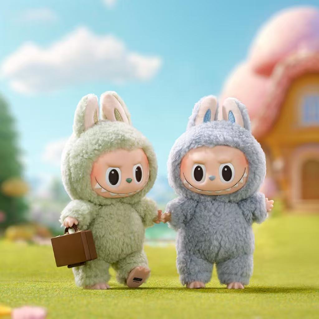 POP MART The MONSTER Exciting Macaron Series Vinyl Plush Pendant Blind Box (100% Authentic)