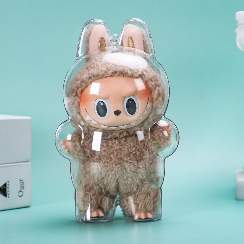 Acrylic Protector for Labubu Exciting Macaron