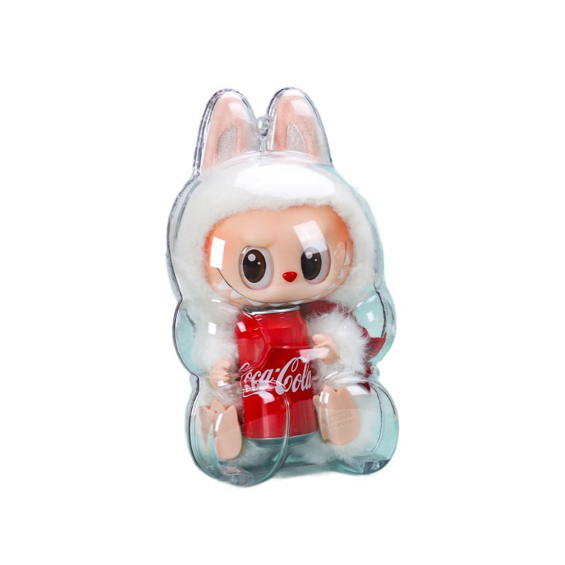 Acrylic Protector for Labubu Coca-cola
