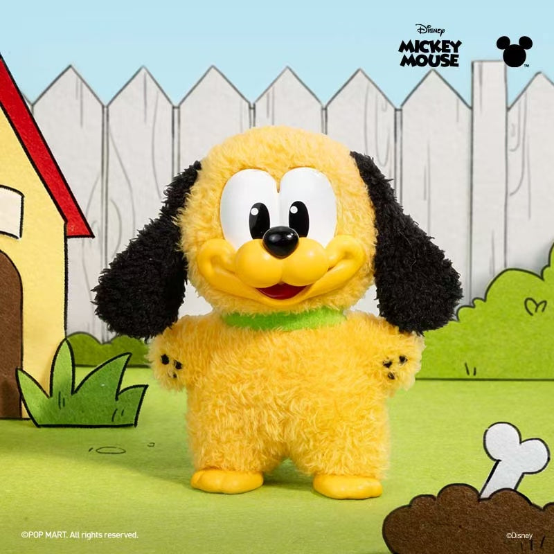 POP MART✖️Disney Mickey Mouse Mickey Family Cute Together Keychain Vinyl Plush Blind Box (100% Authentic)