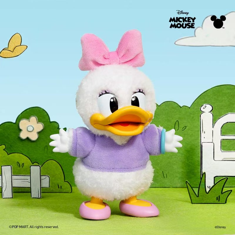 POP MART✖️Disney Mickey Mouse Mickey Family Cute Together Keychain Vinyl Plush Blind Box (100% Authentic)