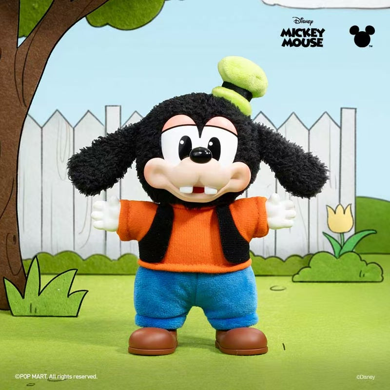 POP MART✖️Disney Mickey Mouse Mickey Family Cute Together Keychain Vinyl Plush Blind Box (100% Authentic)