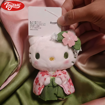 Hello Kitty Japan Limited Matcha Kimono 2024 Plush Doll (100% Authentic）