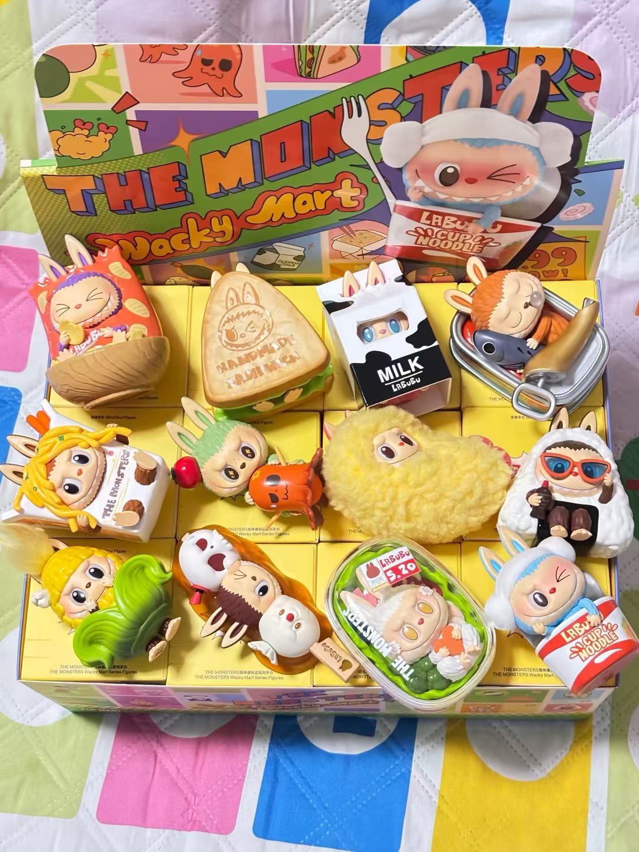 POP MART The MONSTER Wacky Mart Series  Blind Box （100% Authentic）